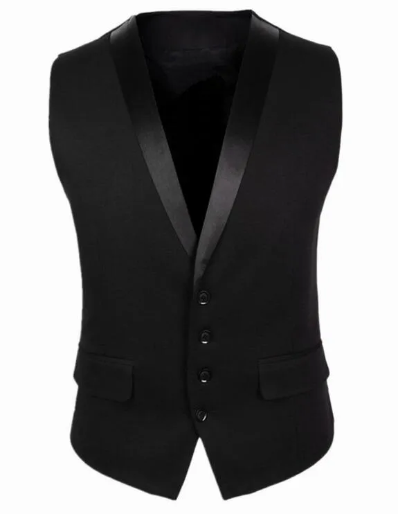 Nouveau gilet pour hommes automne coréen affaires décontracté slim fit hommes gilet sans manches costume gilets cardigan vestes manteau vêtements pour hommes