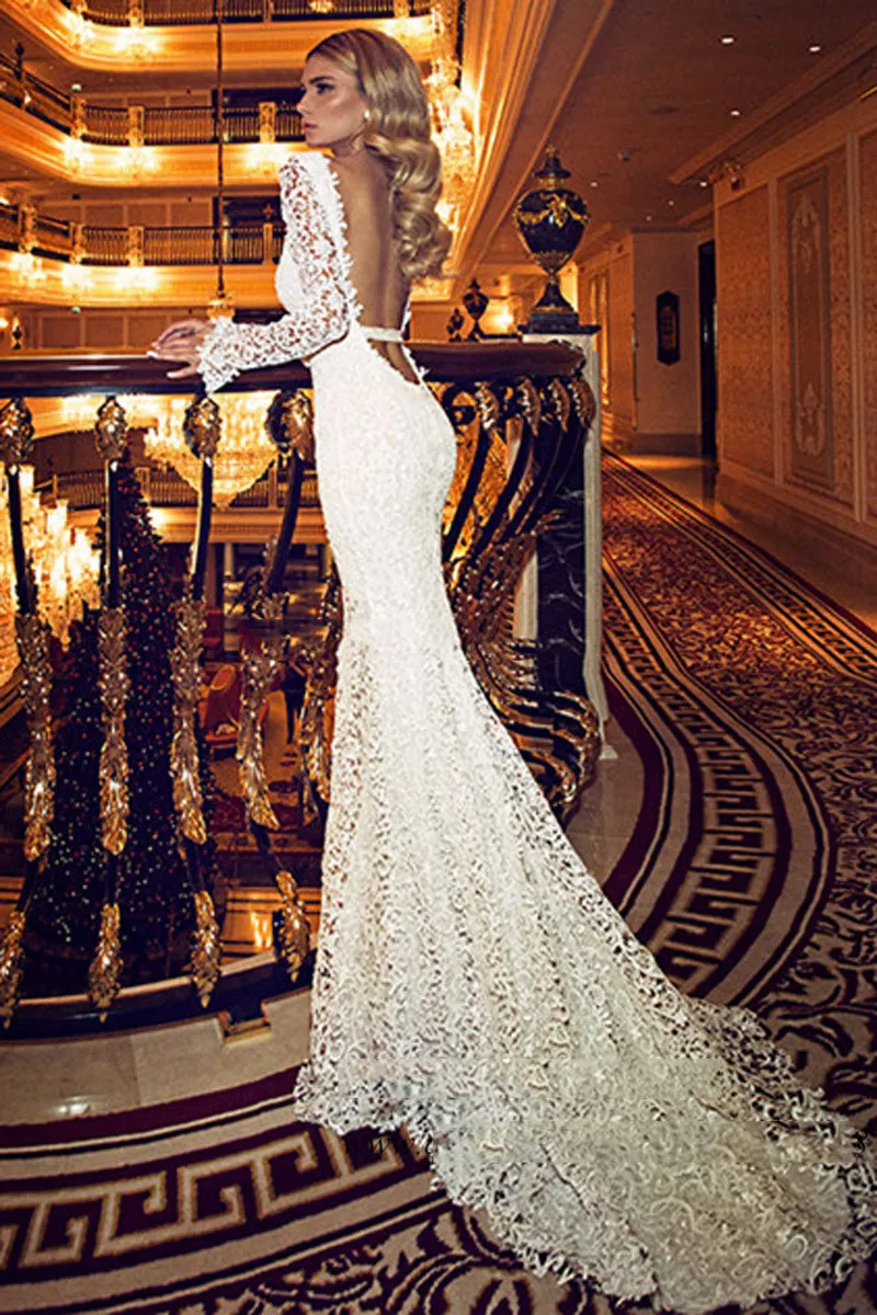 Vestido de noiva deals sereia 2019