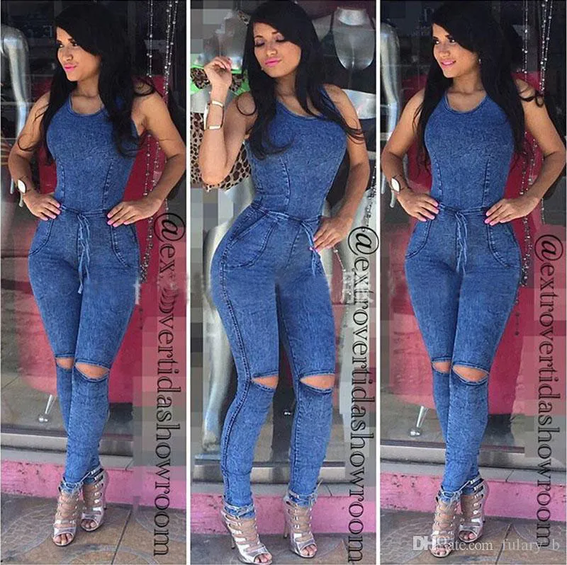 Wholesale Short Sleeves Button Pockets One Piece Jumpsuits Women Clothing  Woman Jumpsuits Denim Jumpsuit From malibabacom