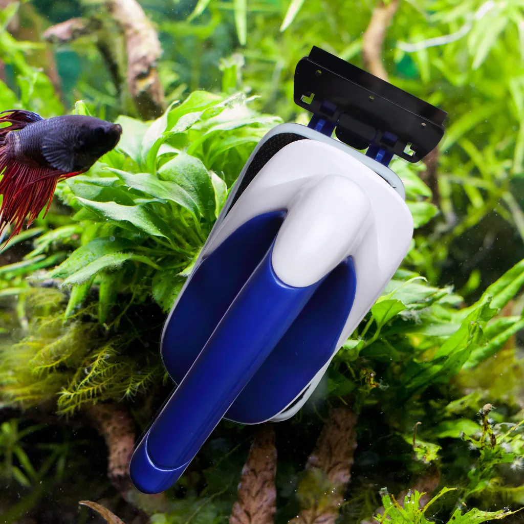 Aquarium FishTank Glass Algae Cleaner Handle Design Scrubber