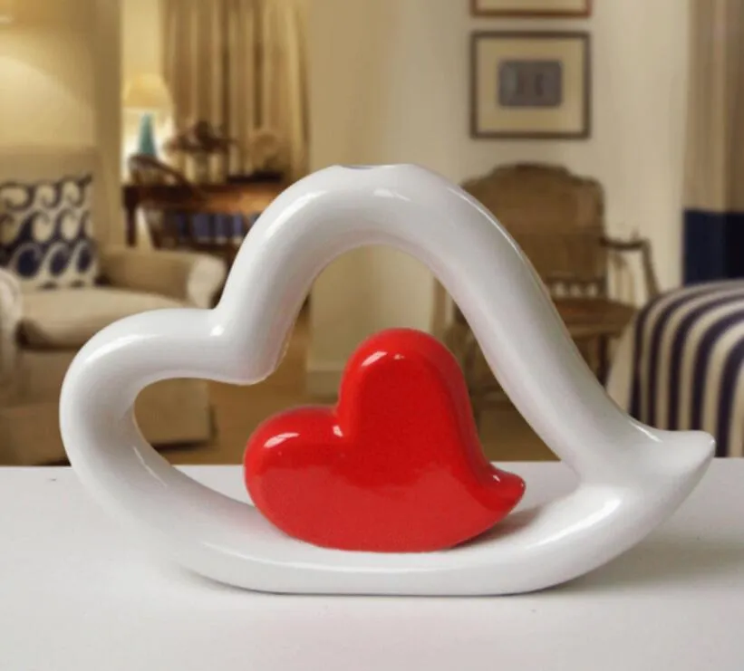 Romehaha Vaso per fiori con viso, vaso in ceramica bianca, vaso decorativo per tavolo da pranzo, centrotavola, piccolo vaso moderno per tavolino da caffè, mensola del bagno, decorazione per soggiorno