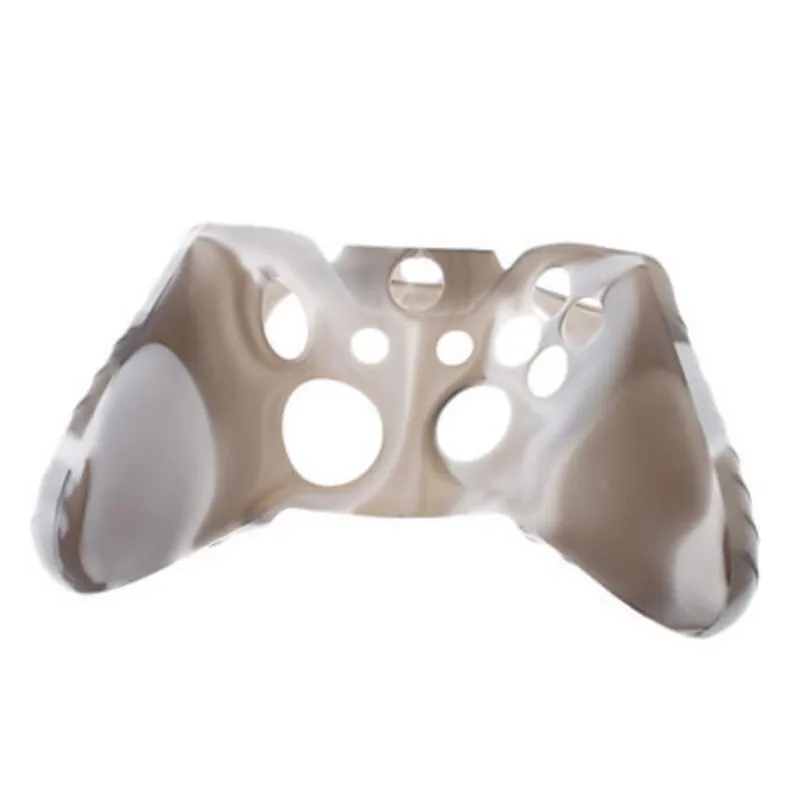 Silicone Soft Soft Flexible Camouflage Caoutch Rubber Skin Couvre pour Xbox One Slim Controller Grip Covers Cois 4457293