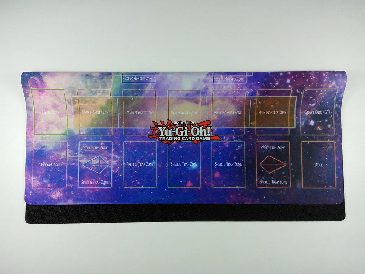 Ygomat Dragons 2-Player Custom Playmat – Master Rule 4 Link Zones, For TCG (23.6"x21.6") With Free Bag - View #2
