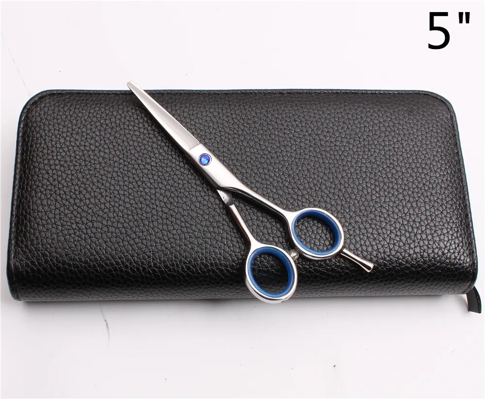 C1117 5 14 5cm JP 440C Customized Logo Professional Human Hair Scissors Barber Shop Hairdressing Scissors Cutting Scissors T294u9418273