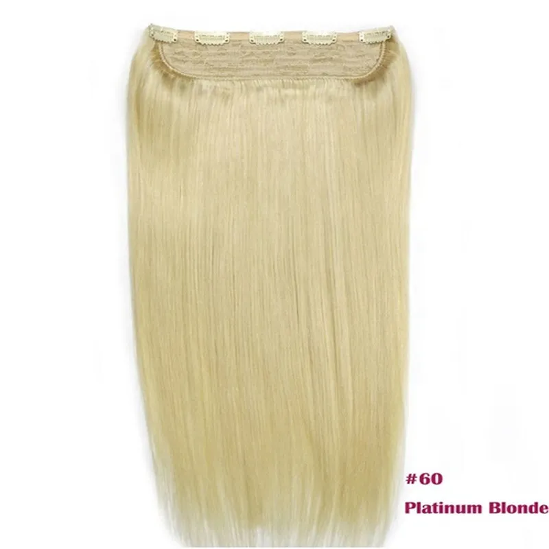 clip in 100 human hair extensions braziliaanse maagdelijk haar steil golf clip in haar 100g met 5 clips