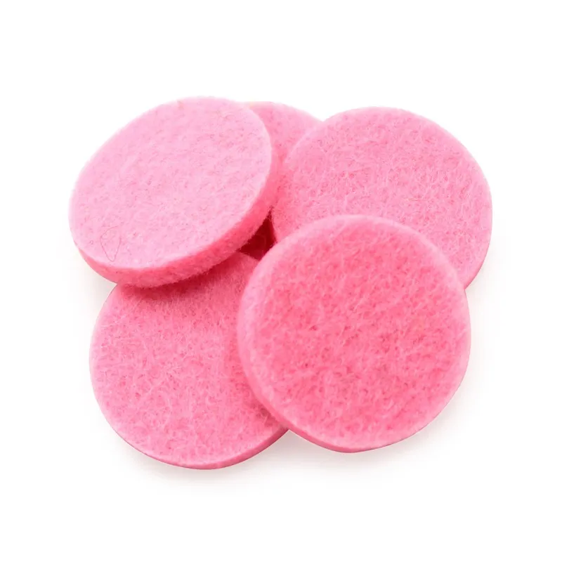 22mm Round Felt Pads Oil Pads for 30mm Perfume Locket Essential Oil Diffuser Locket Accessorie