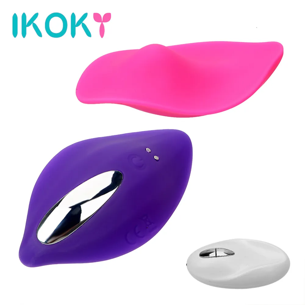 IKOKY Vibrando Ovo Feminino Masturbador Lambendo Oral Invisível Panty Vibrador Sex Toys para Mulher Clitóris Estimular Adulto Produto S1018