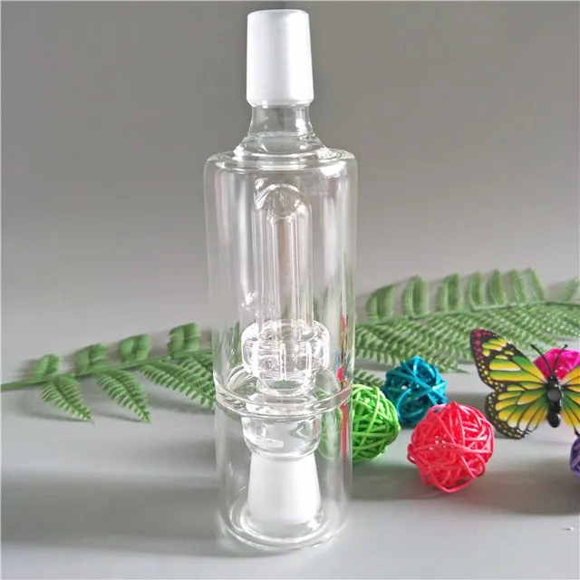 Glass hookah mouthpiece vapexhale hydratube with circ style perc connect evo to whip for smooth and rich penetration GM-003