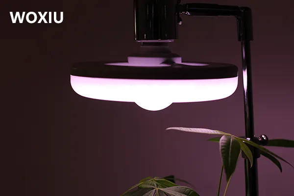 WOXIU LED Spektrum Bitki Büyüme Masa Lambası Saksı Sağlıklı Büyüme Doldurun Işık Etkisi Kapalı Ev Dekor Dükkanı Ofis Dekorasyon Bitki Masa Lambası