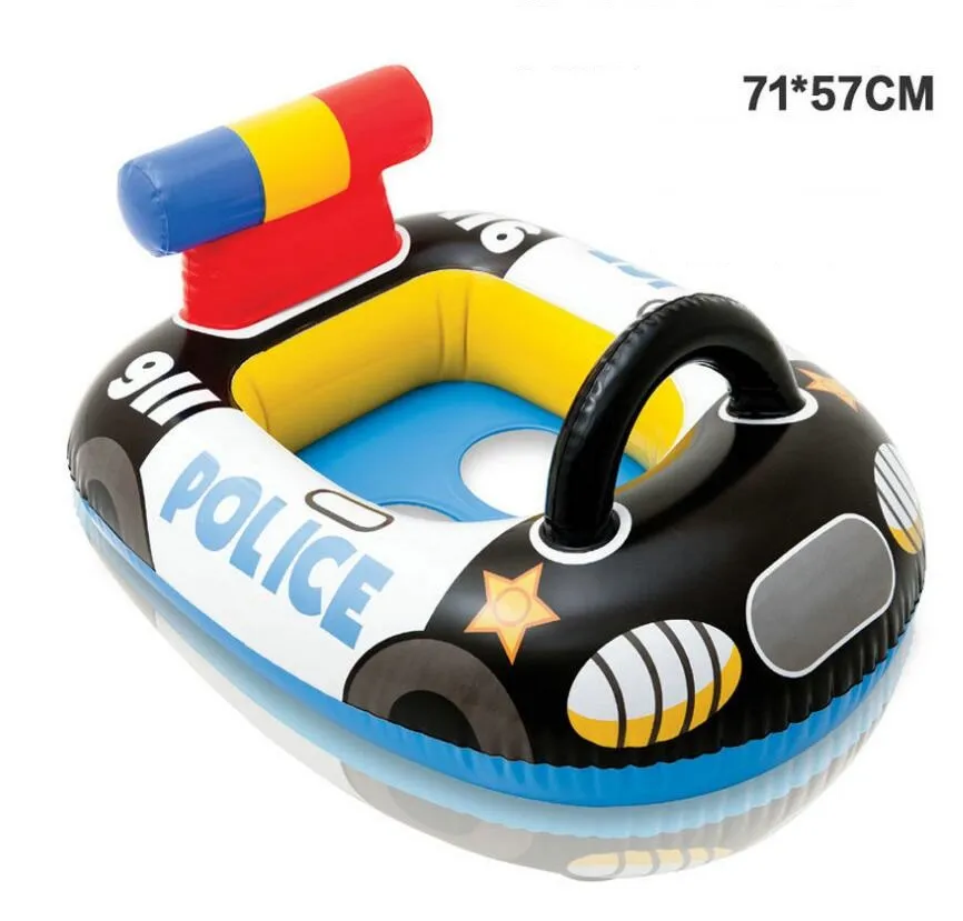 Flotador Bebe Con Pistola De Agua | Anillo Inflable Con Forma De Avión Para Piscina Y Playa 2-6 Años