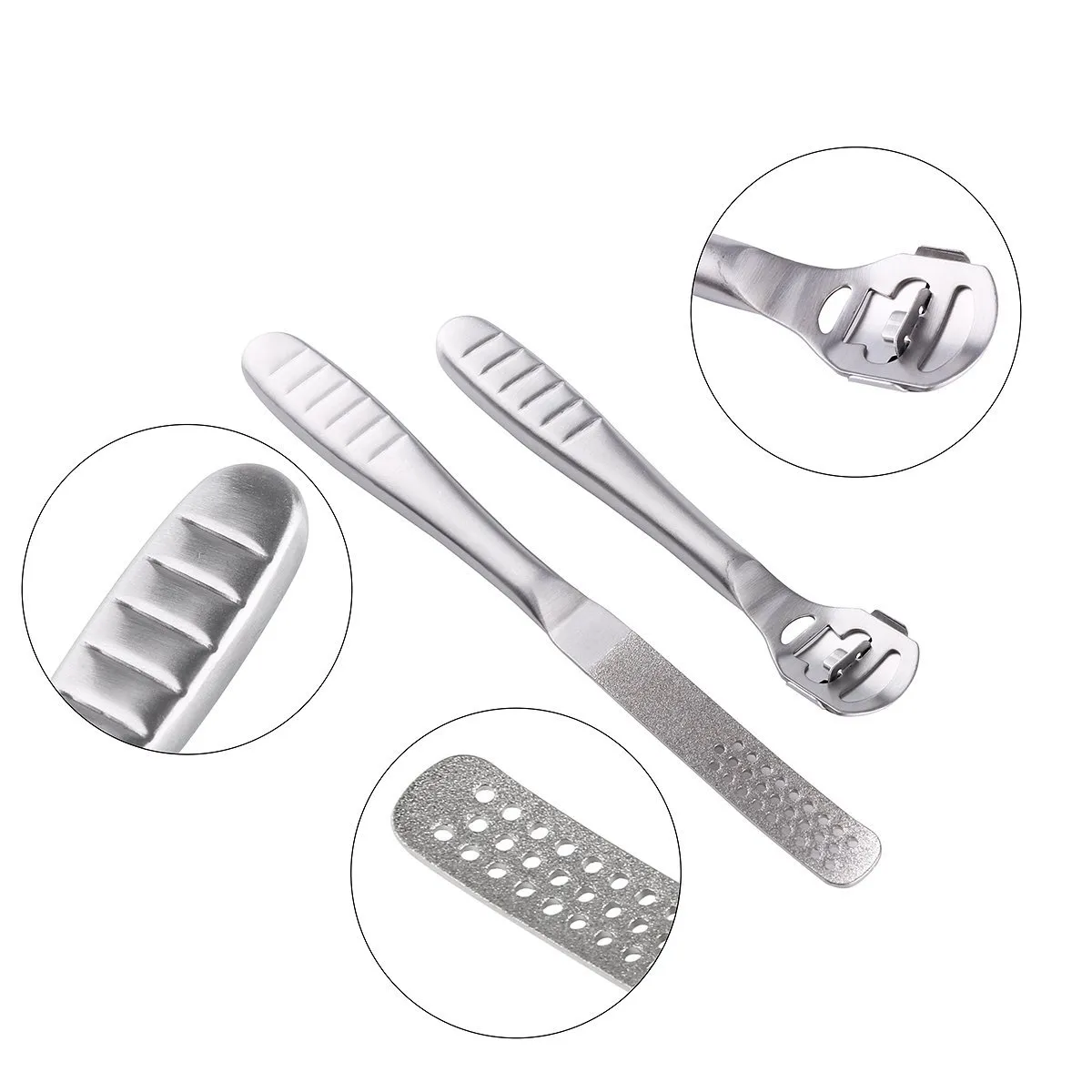 Stainless Steel Callus Shaver Callus Remover File Refill Dead Hard Skin