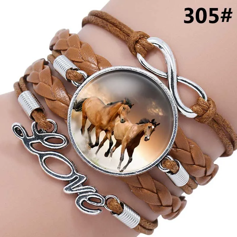 Pulseira de presente de cavalo para meninas e mulheres, joias delicadas  para cavalos, presentes para meninas, adolescentes, amantes de cavalos,  joias equestres, pingente de pônei, Regular, Cabo, Sem pedra