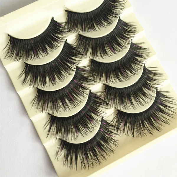 Of Colorful Handmade Black False Eyelashes For Alopecia For Long, Thick, And Natural Eye
