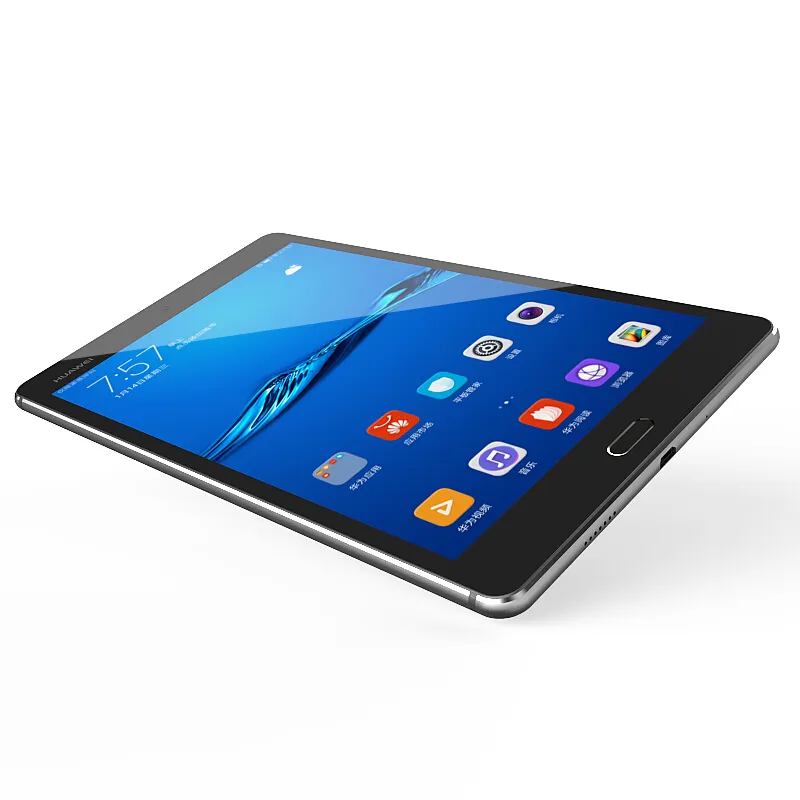 オリジナルHuawei Mediapad M3 LiteタブレットPC LTE 3GB RAM 32GB ROM Android 8.0 "Snapdragon435 MSM8940オクタコア8.0mp指紋IDスマートPC