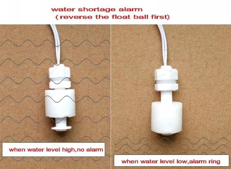 Détecteur d'alarme de débordement de fuite d'eau, alarme de pénurie d'eau