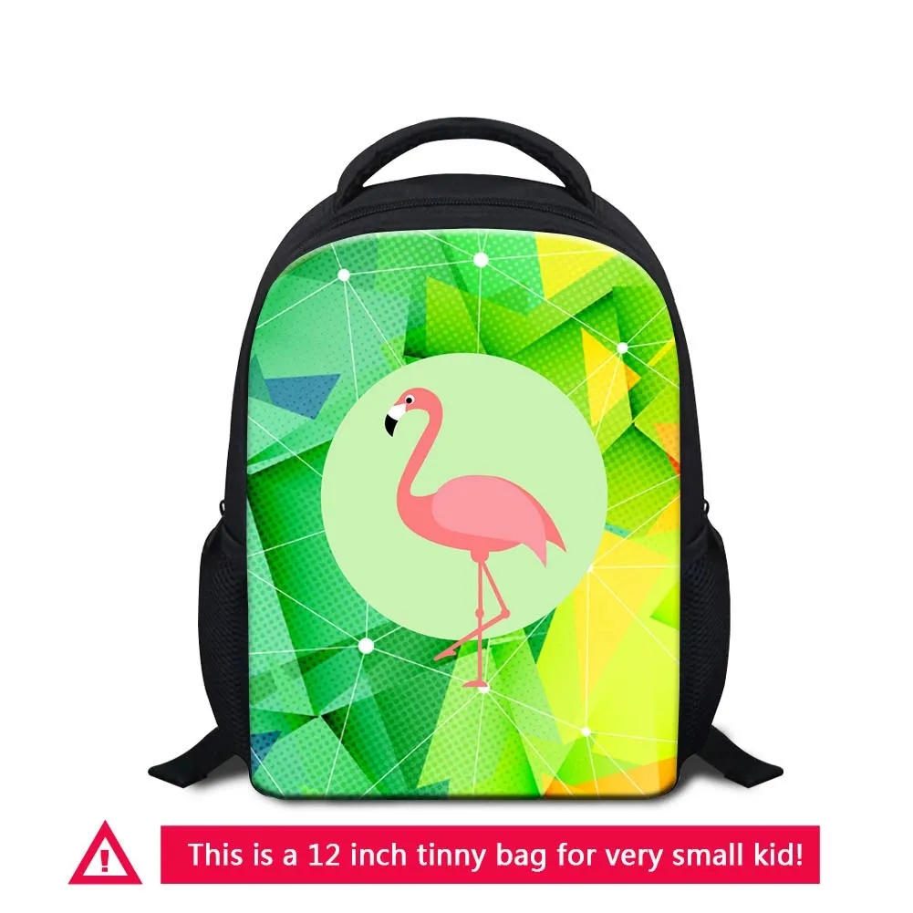 Miúdo mini kindergarten school school 12 polegada pequena bookbag bonito unicórnio animal imprimir mochila para menino menina crianças mochila sac um dos