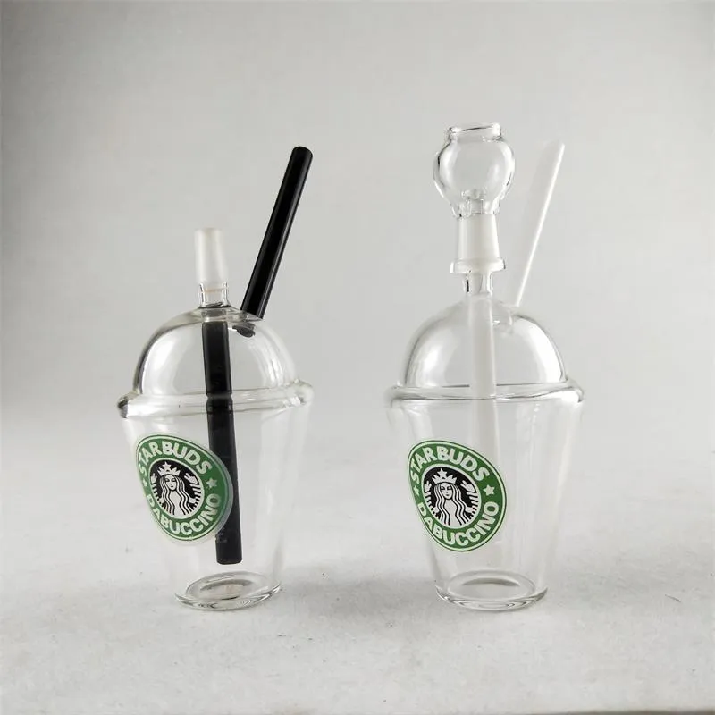 Classic Two Colors oil rigs Glass Pipes Tobacco Easy Use Dab Bubble Kind Cute Small Water Bongs