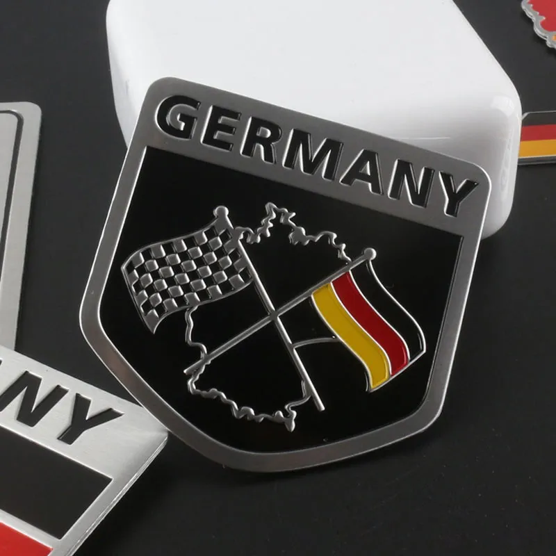Germany Deutschland Flag Mercedes-Benz Emblem Badge Motor Sport