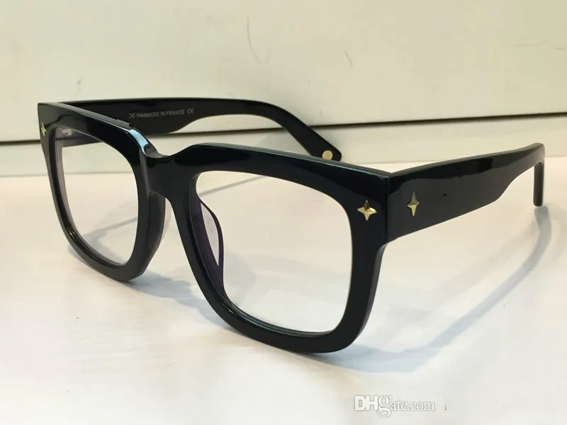 BL6003K hommes femmes marque lunettes rétro vintage modèle carré cadre steampunk style France de concepteur optique lentille supérieure de qualité supérieure avec étui