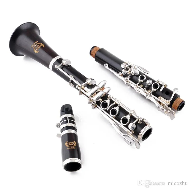 クラリネット セット エボニー 17 キー クラリネット Bb 銀メッキ M601 17 キー クラリネット Bb 銀メッキ エボニー M601 初心者クラリネット