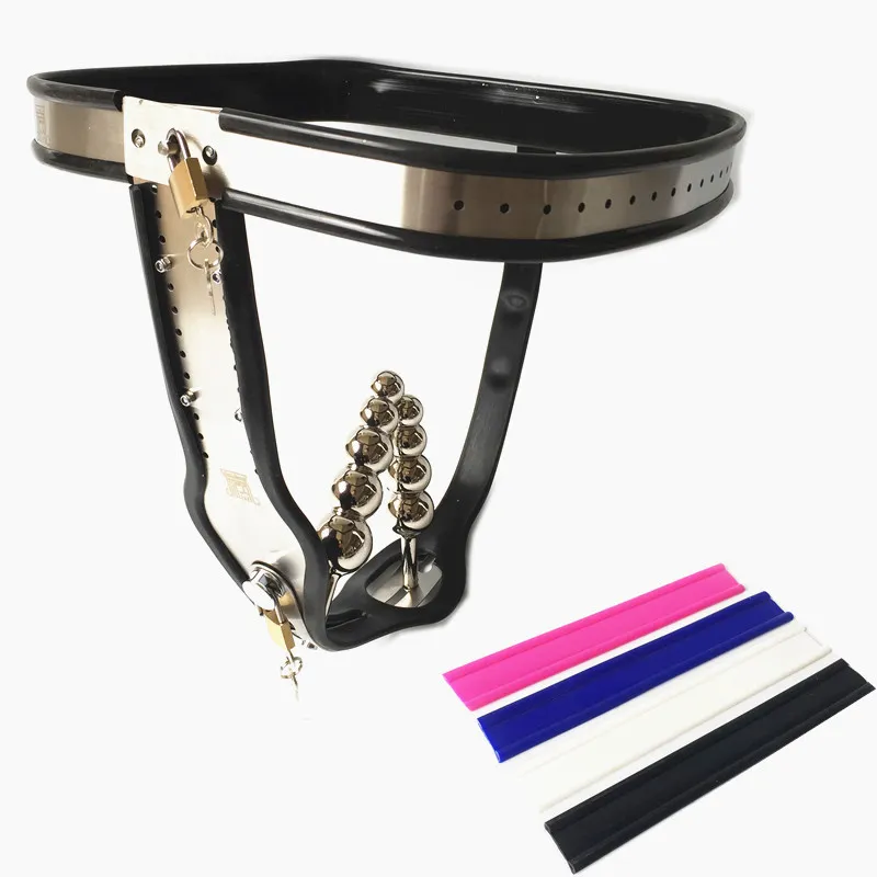 Beauty Items Stainless Steel Female Chastity Belt Locks Pants Bra