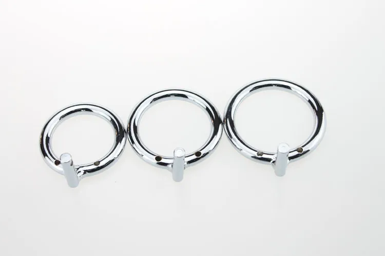 Stainless Steel Male Device Cock Cages Additional Cocks Ring 3 Size Choose Adult Sex BDSM Toys4761466