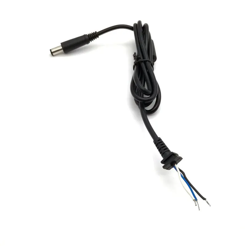 Câble d'alimentation DC à ordinateur portable 74x50mm 7450 mm noir avec broche à l'intérieur pour Dell 195V 334a Chargeur d'ordinateur portable Cord Corde 9518758