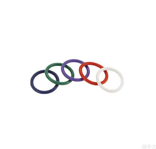 Rainbow Rubber Penis Rings Colorful Cock Ring Silicone Penis Delay Ring Sex Products For Men /pack free by DHL