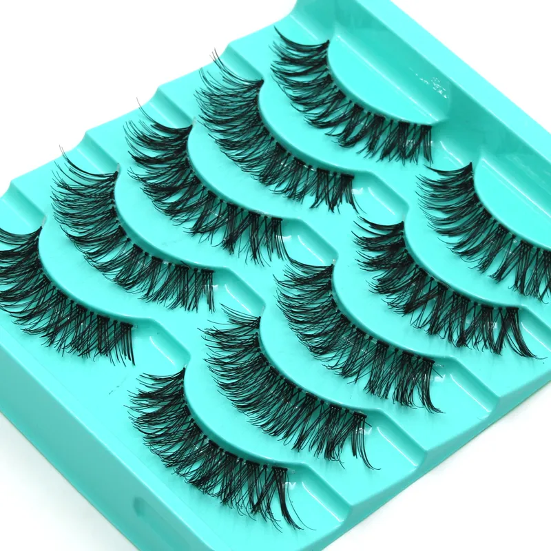 Handmade Transparent Stage False Eyelashes For Alopecia YOKPN Naturally