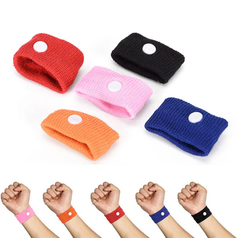 1pcs Travel Morning Sickness Wrist Band Anti Illamea Bil Van Havsplan Armband Anti-Motion Sickness Armband Strap Båtar