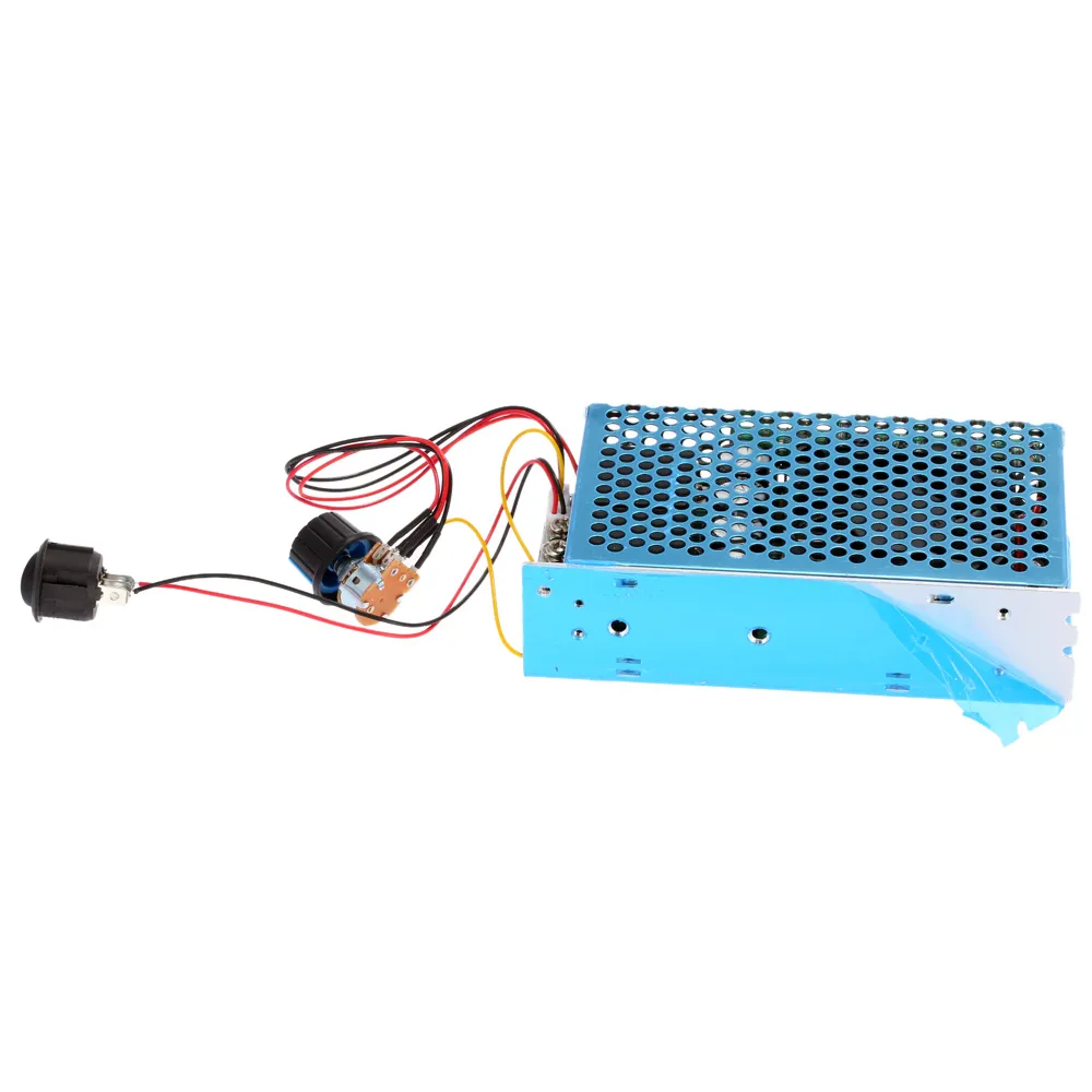 Freeshipping 10-30V 100A 3000W Programável DC Motor Ajustável Regulador de Controlador de Velocidade PWM Controle Revestível Vibrador de Motor Elétrico