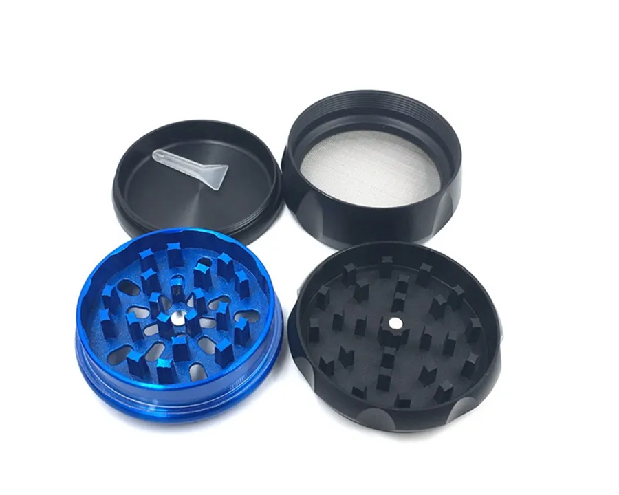 Unique Top Quality Metal Symmetric Cutting CNC Amazing Design Tobacco Herb Pollen Spice Grinder Herbel Cigarette Crusher