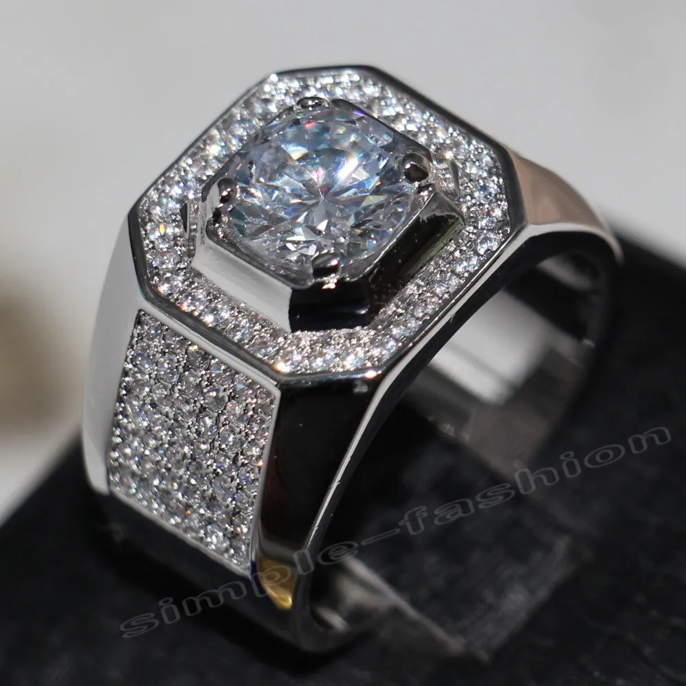 Gianni Deloro 14K Yellow Gold Solitaire Engagement Ring - 8mm Cubic Zirconia - Size 7.25