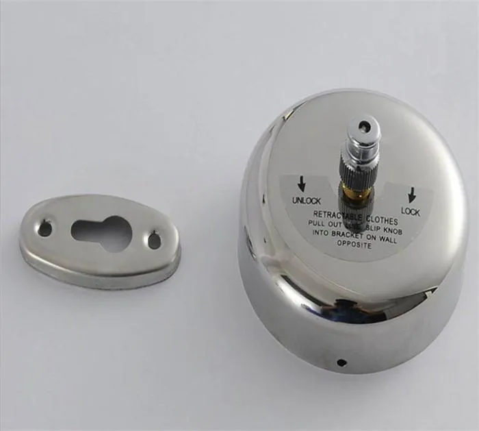 2.5m Steel Clothesline Rope Retractable Clothesline Indoor Stainless