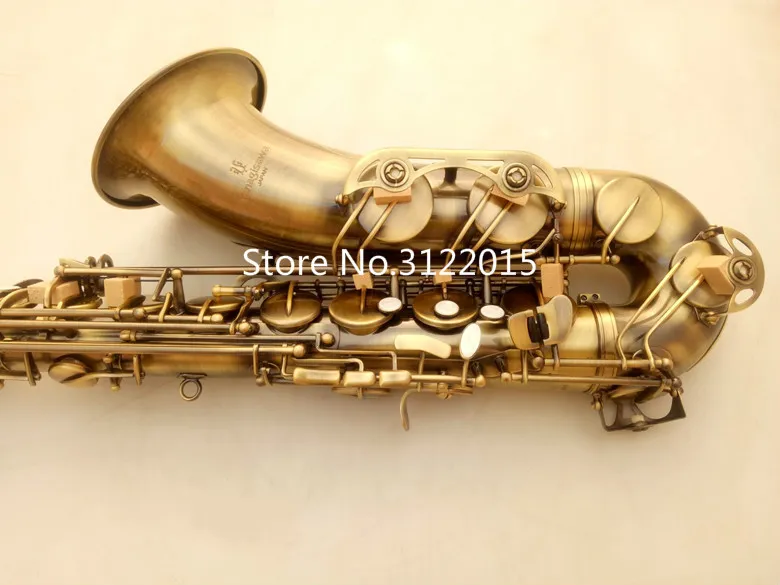 Nuovo strumento musicale di arrivo YANAGISAWA T-992 Bb Tenore Sassofono di alta qualità Ottone Corpo bronzo antico Sax con bocchino