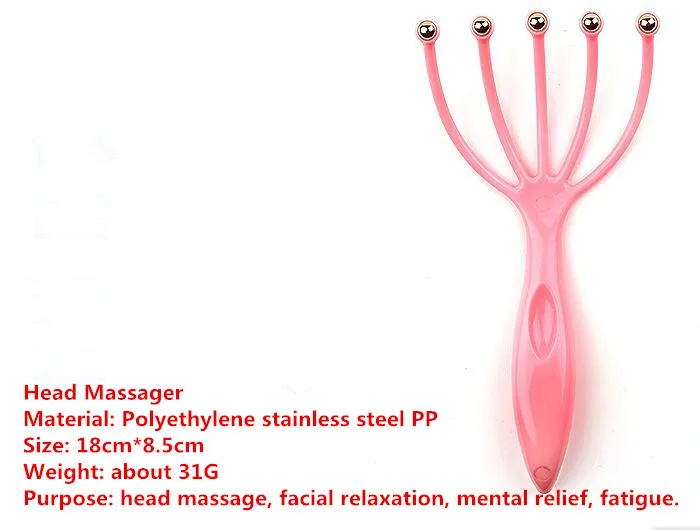 Huvudmassager hårbotten massage klo massage hårbotten finger repory instrument9357636