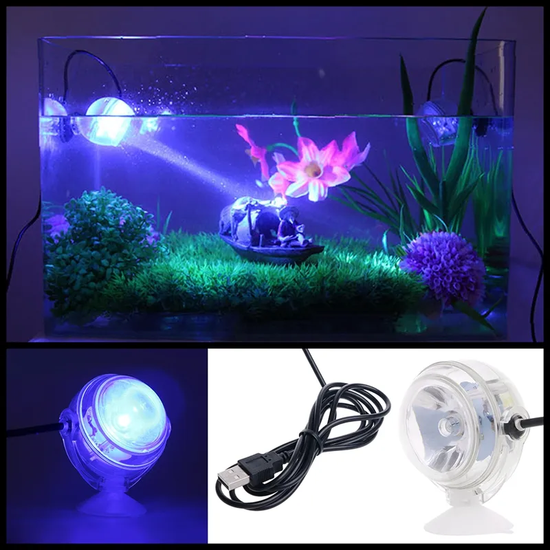 MEE ® LED Lampe de poisson d'éclairage Aquarium Lumière blanche 18