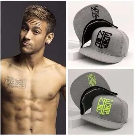 nuovo Neymar JR njr Brasile Brasil Berretti da baseball hip hop Snapback cap cappello chapeu de sol bone masculino per uomo Donna cappellini