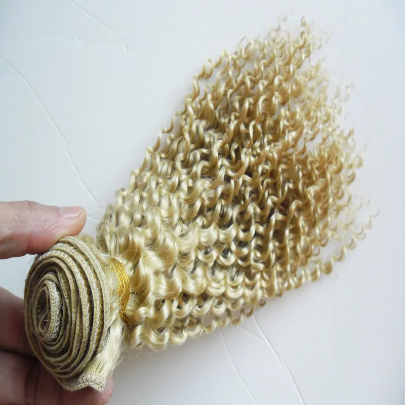 Малайзийские пучки вьющихся волос, 1 шт., плетение человеческих волос Nonremy, 1026 дюймов, 100 г, 613, пучки светлых человеческих волос с отбеливателем77525785266