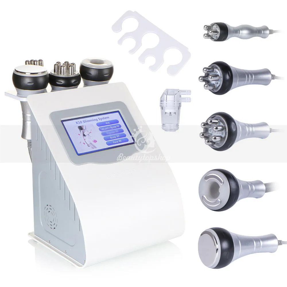 La forme de corps de cavitation portative la plus chaude amincissant la machine de beauté de levage de peau multipolaire de vide de réduction de cellulite par ultrasons