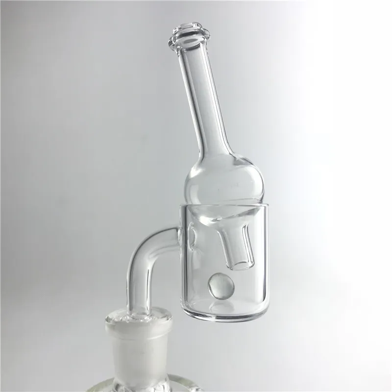 Tampa de carburador de unha de quartzo XL 25mm com inserção de esfera de pérola Terp Contas de quartzo Tampa de carburador com cachimbos de vidro de 10mm 14mm