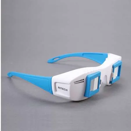 F17700 RITECH 3D Moive Mate II Glas-Computer-TV-Projektor mit steteoskopischer 3D-Brille im Links-Rechts-Format