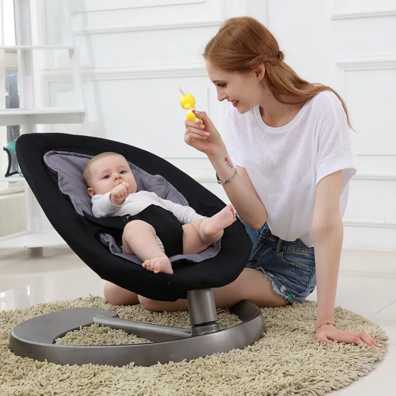 Leaves swing baby clearance cradle