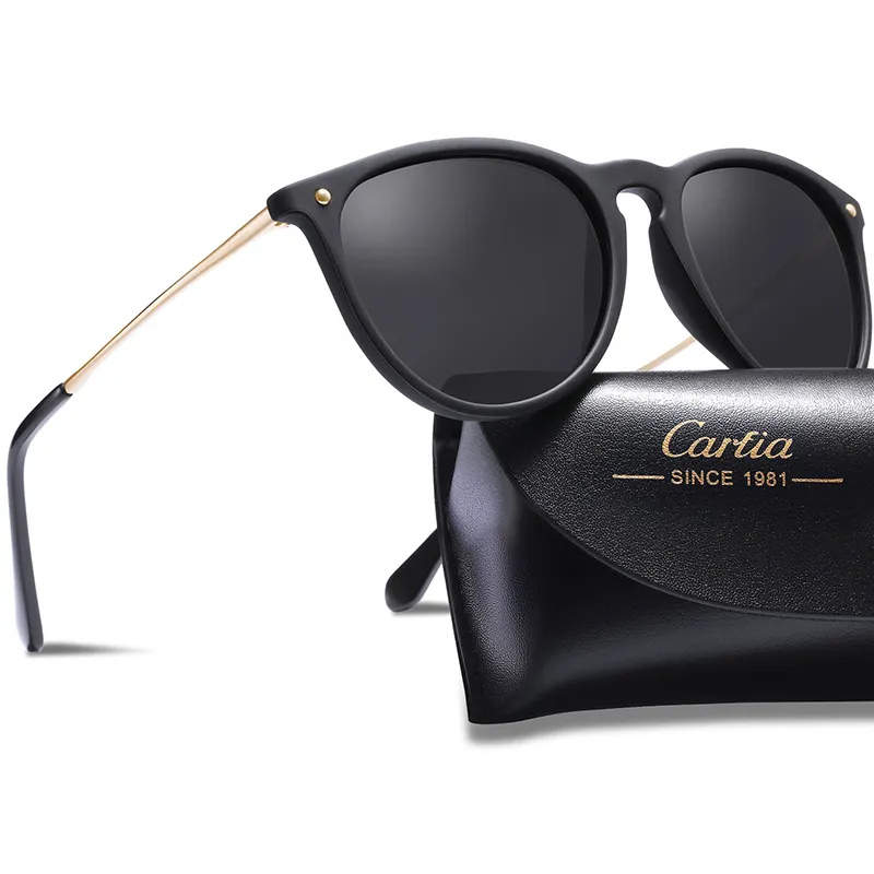Gepolariseerde zonnebril voor vrouwen 5100 54mm oculos de sol masculino hars zonnebril UV400 designer lenzenvloeistof zonnebril met doos