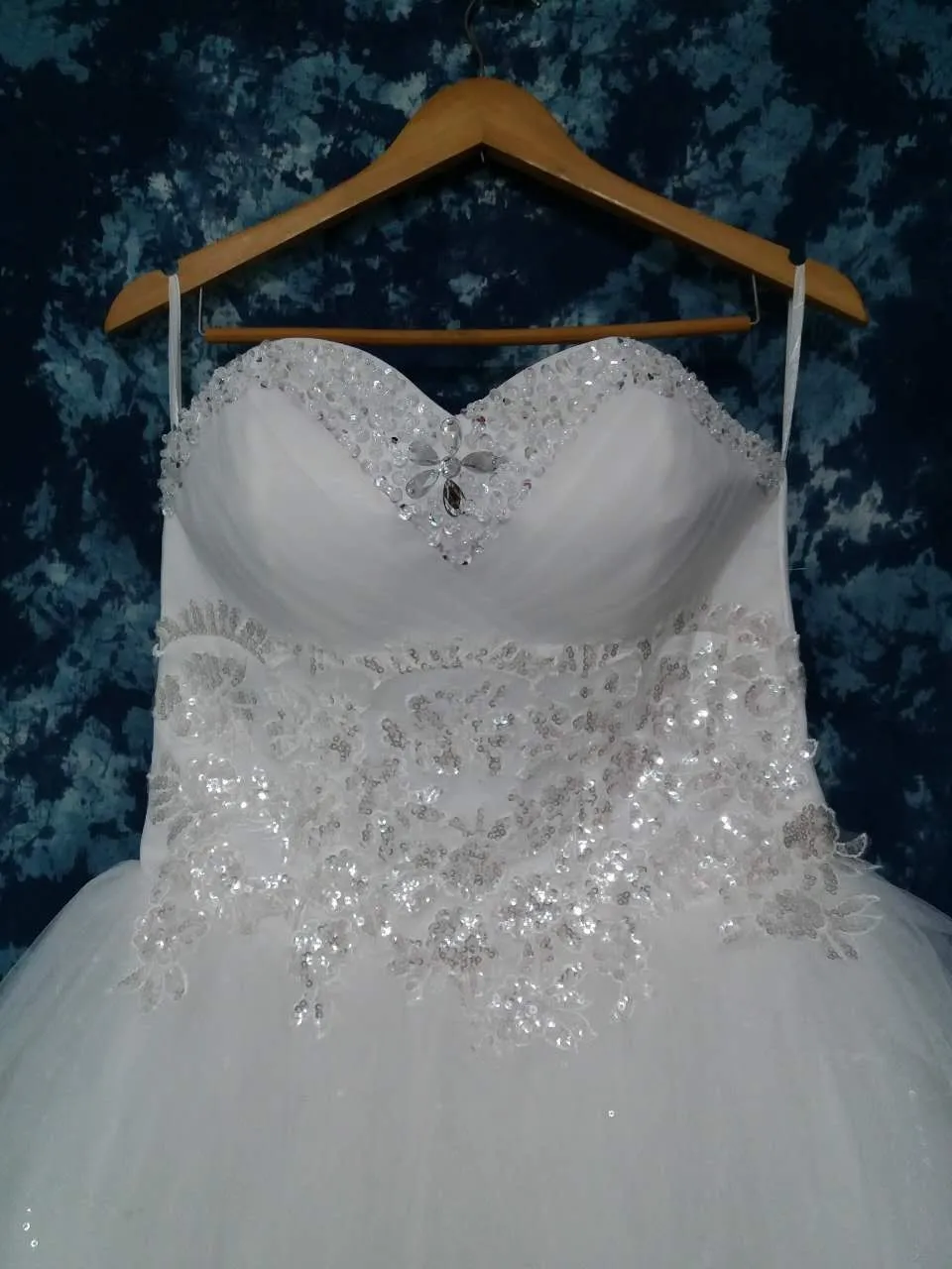 Custom Madeb mode princesse dentelle avec perles robe de mariée 2018 pas cher robe de bal robes de mariée vestido de noiva