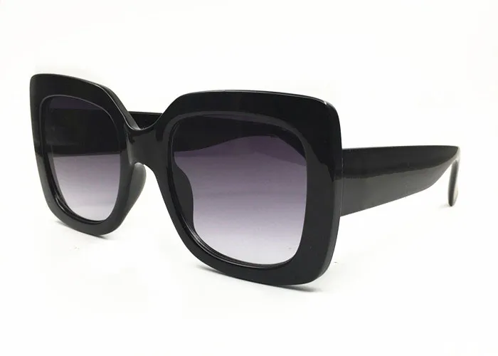 Nouvelle mode vente femmes designer lunettes de soleil cadre carré de haute qualité populaire généreux élégant style uv400 protection lunettes 0083s