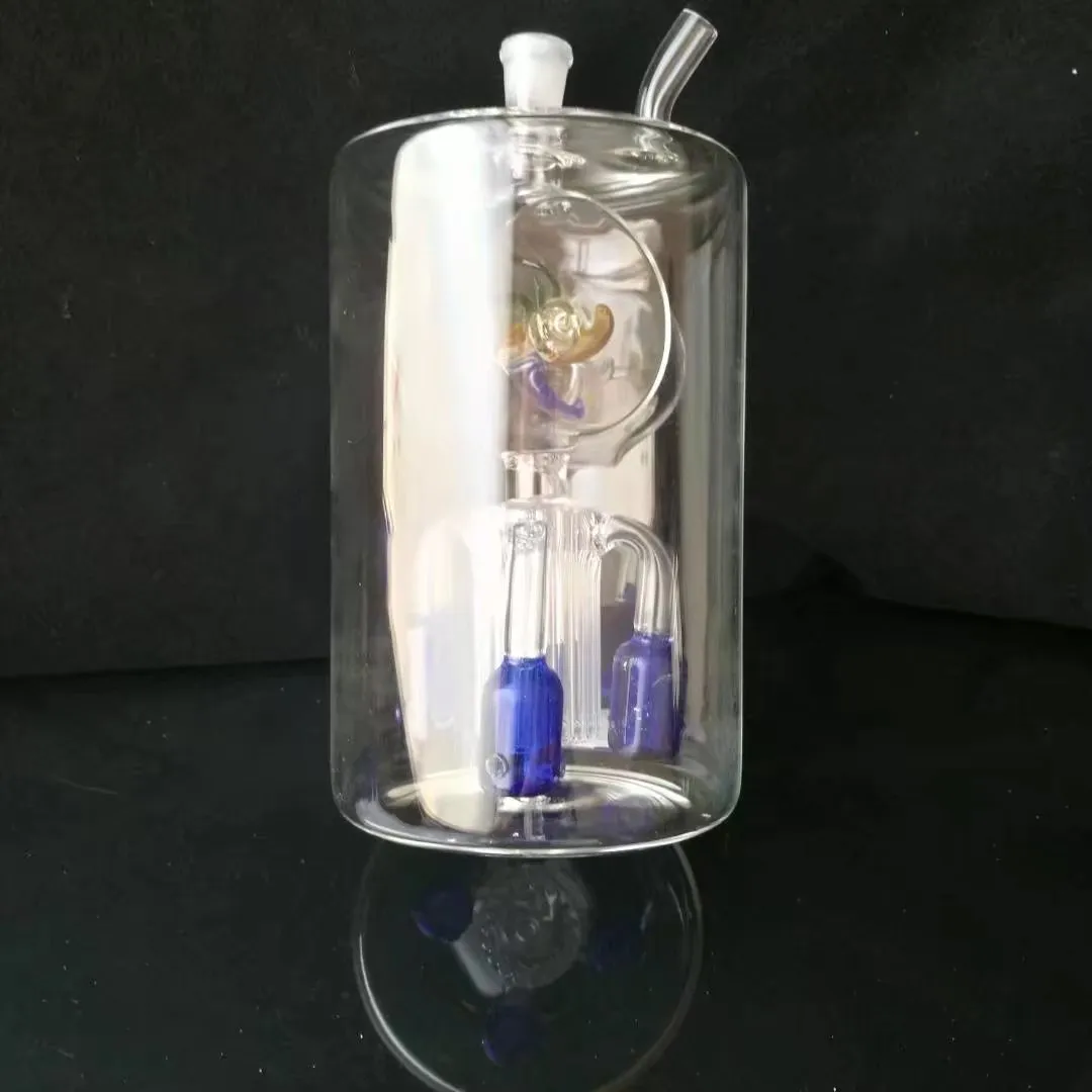 Windmill kettle Wholesale Glass bongs Oil Burner Glass Water Pipes Oil Rigs Smoking Rigs
