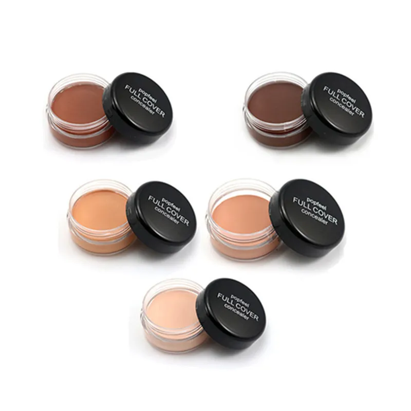 Monochrome concealer 5 colors optional makeup concealer fade dark circles cover eye bags Acne print beauty accessories