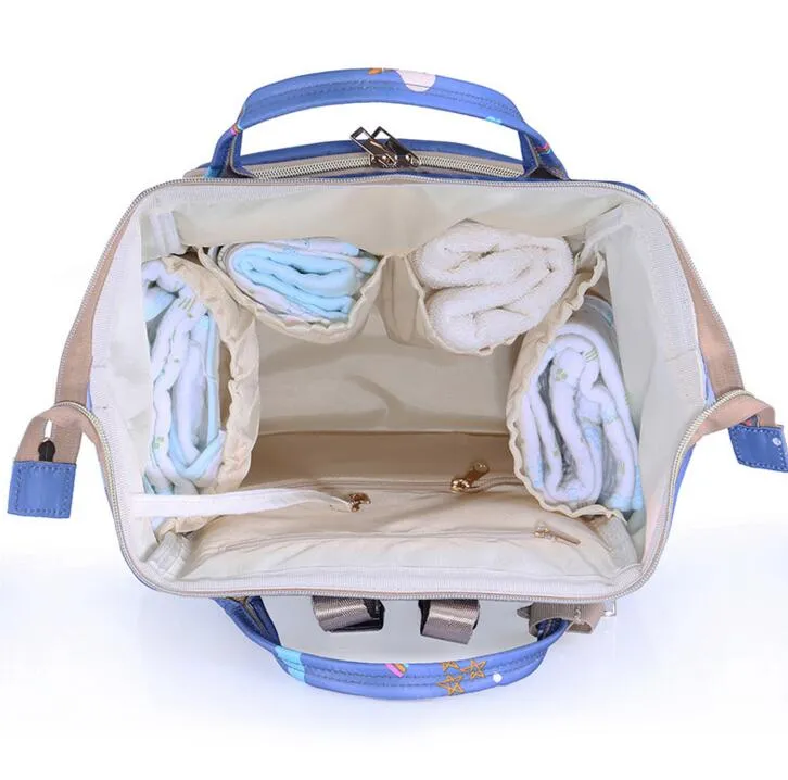 Sacos de Fraldas multifuncional Mamãe Mochilas Fraldas Sacos Mochila Maternidade Grande Capacidade Nova atualização Sacos de Viagem Ao Ar Livre BG03