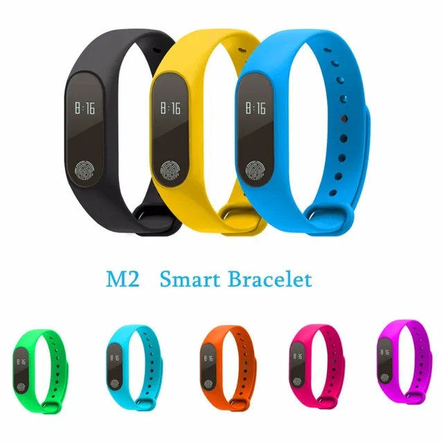 M2 Smart Bracelet Heart Rate Monitor Smartband Waterproof Activity Health Fitness Tracker Call remind Health Wristband for Android iOS